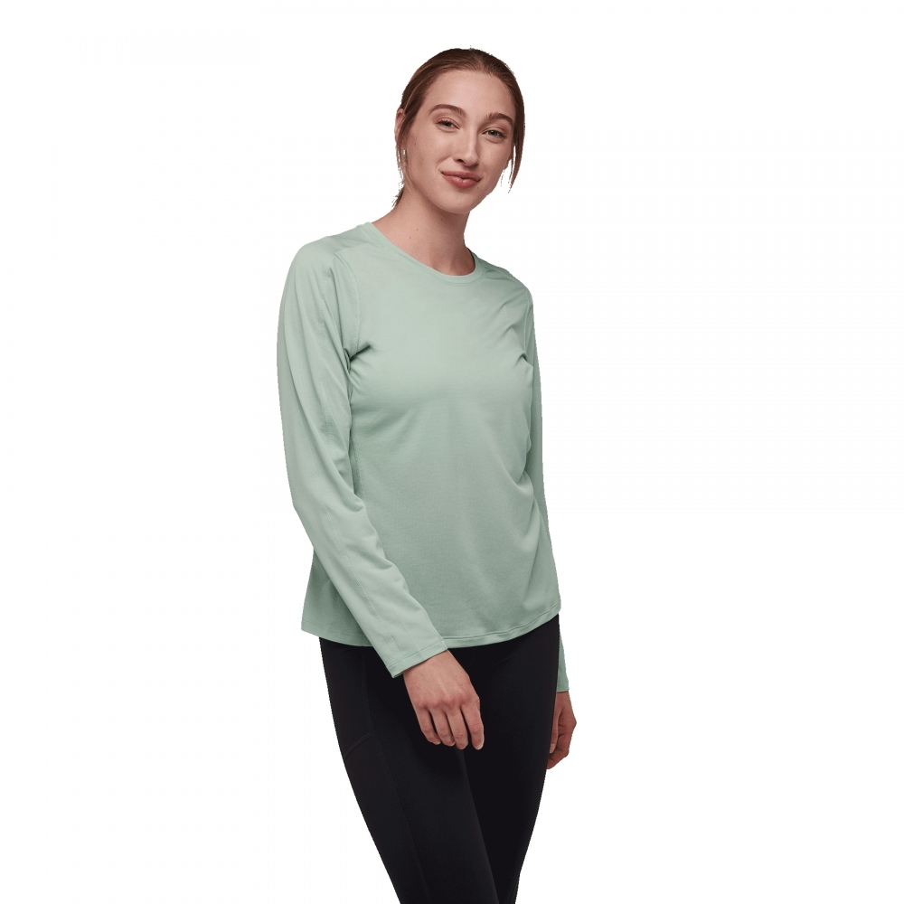 블랙다이아몬드,라이트와이어 LS 티 WOMENS F24