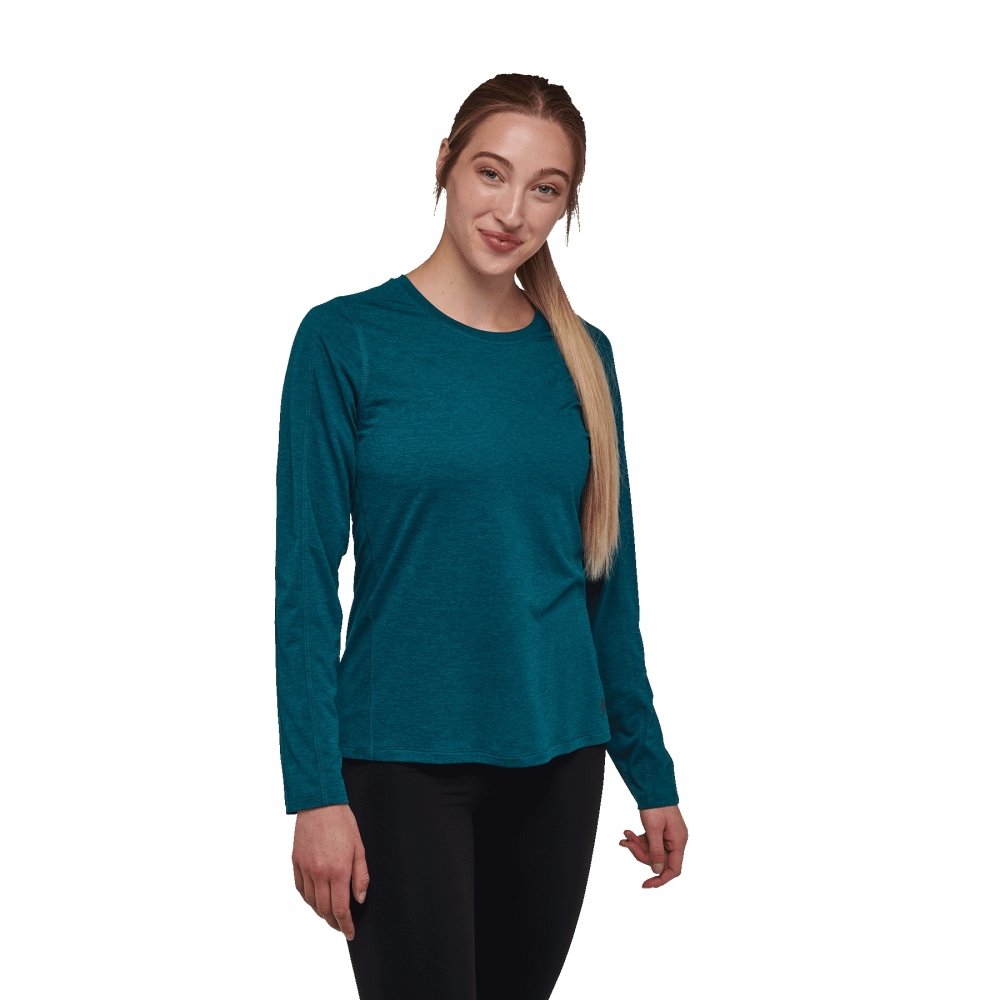 블랙다이아몬드,라이트와이어 LS 티 WOMENS F24