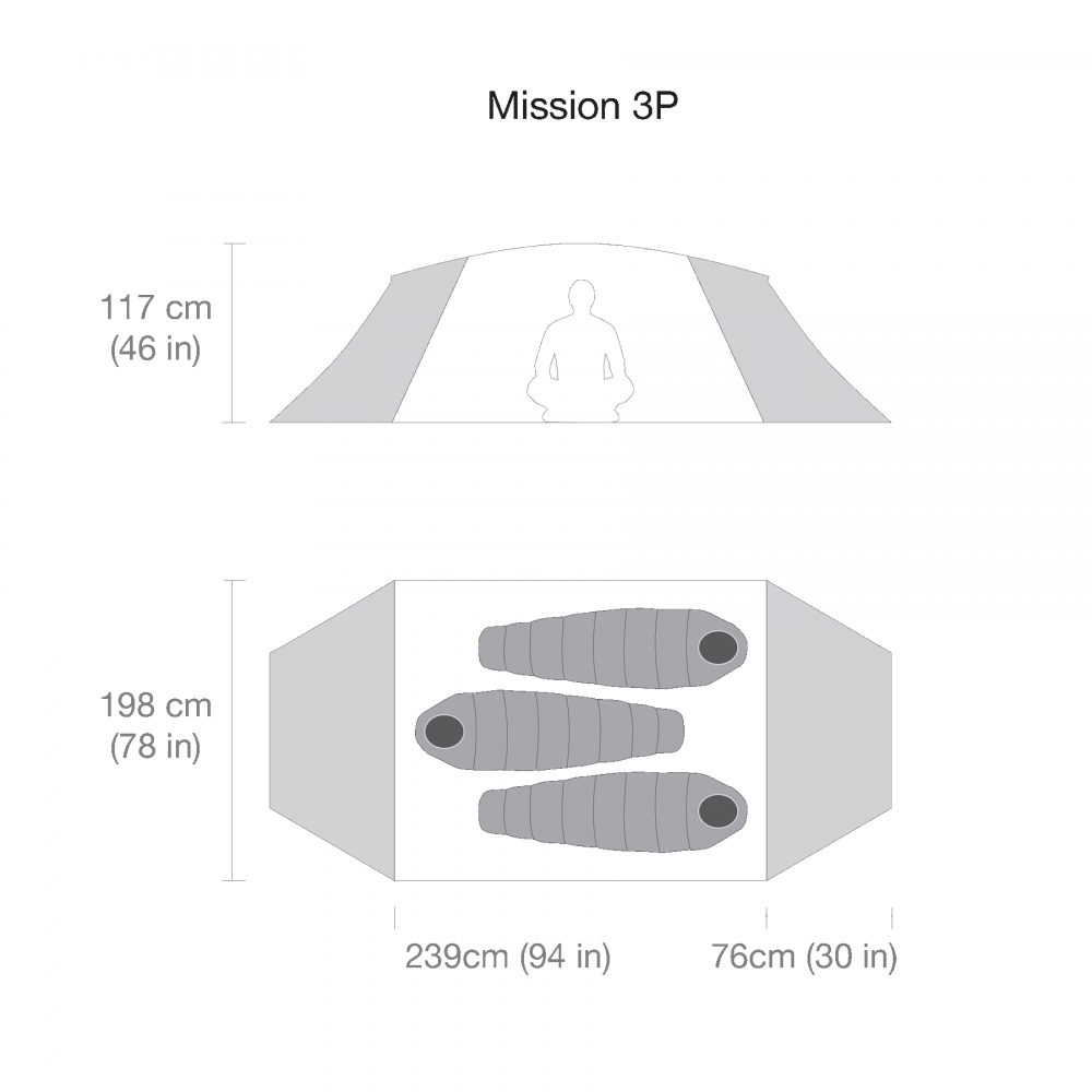 블랙다이아몬드,미션 3P 텐트