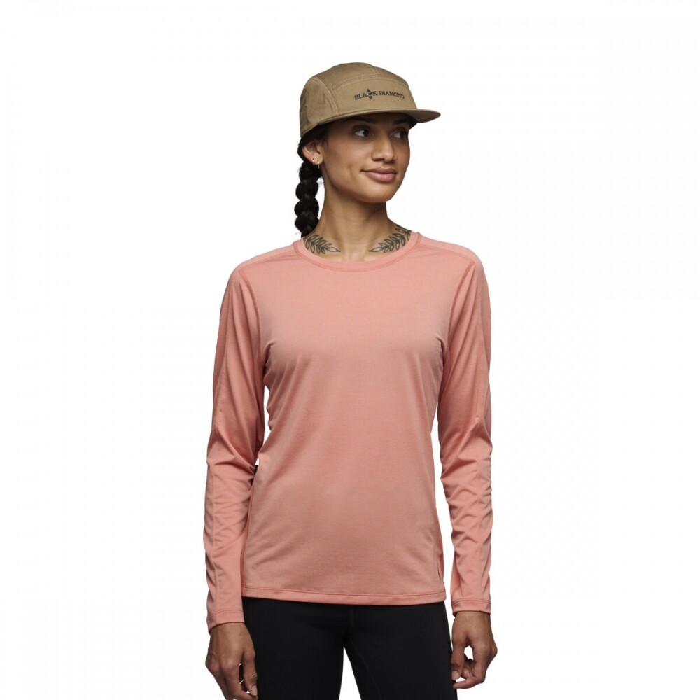 블랙다이아몬드,라이트와이어 LS 티 WOMENS F24