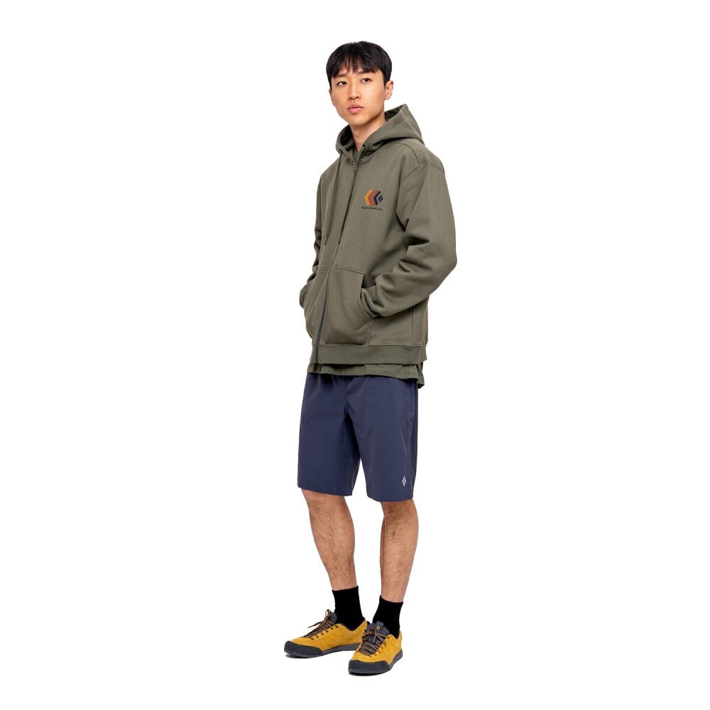 블랙다이아몬드,페이디드 풀 짚 후디 MENS