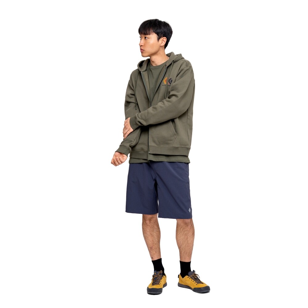 블랙다이아몬드,페이디드 풀 짚 후디 MENS