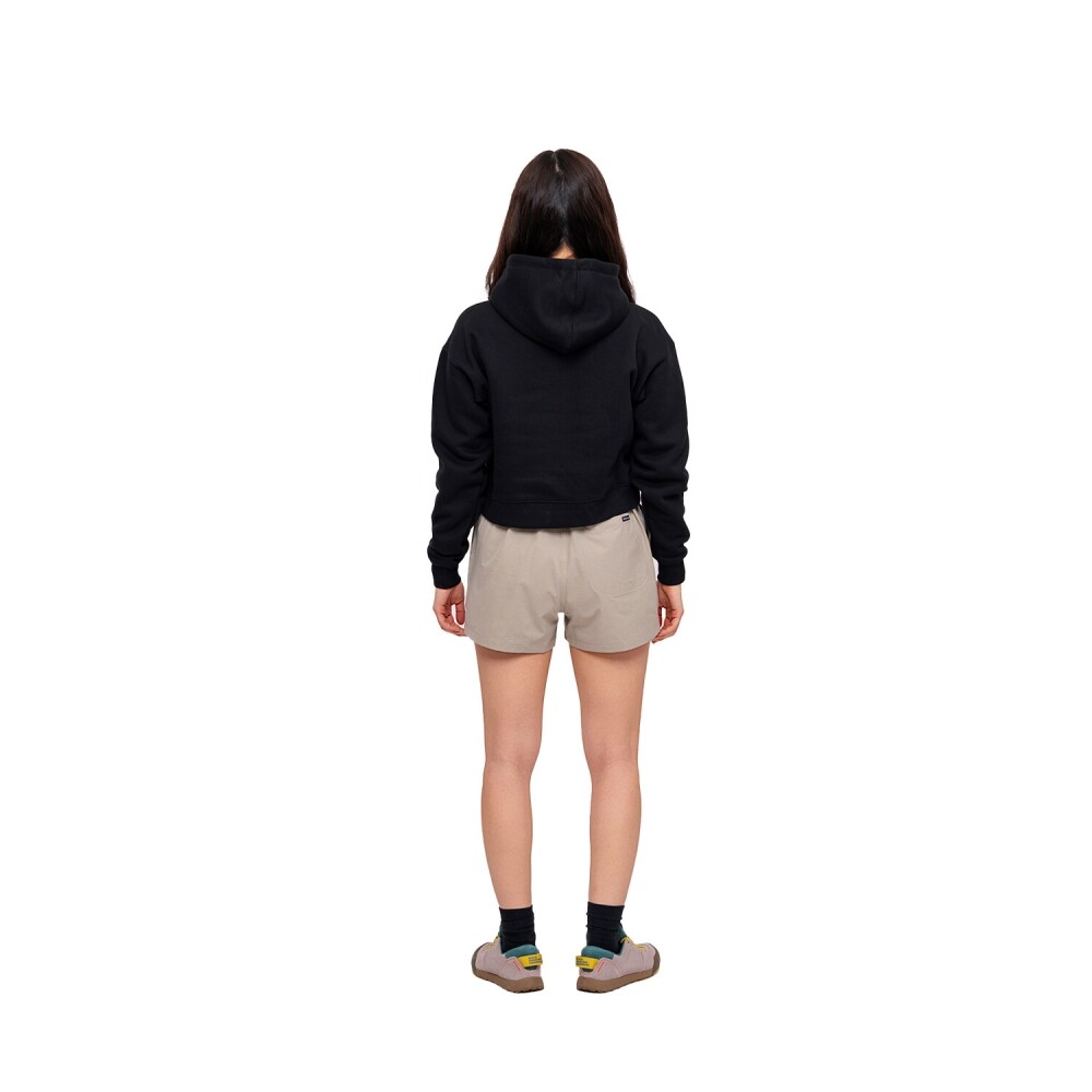 블랙다이아몬드,크롭 풀오버 후디 WOMENS