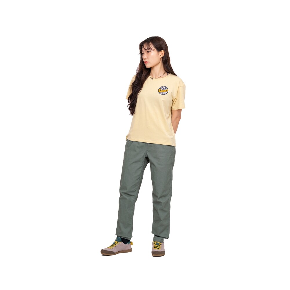 블랙다이아몬드,로프 뱃지 티 WOMENS