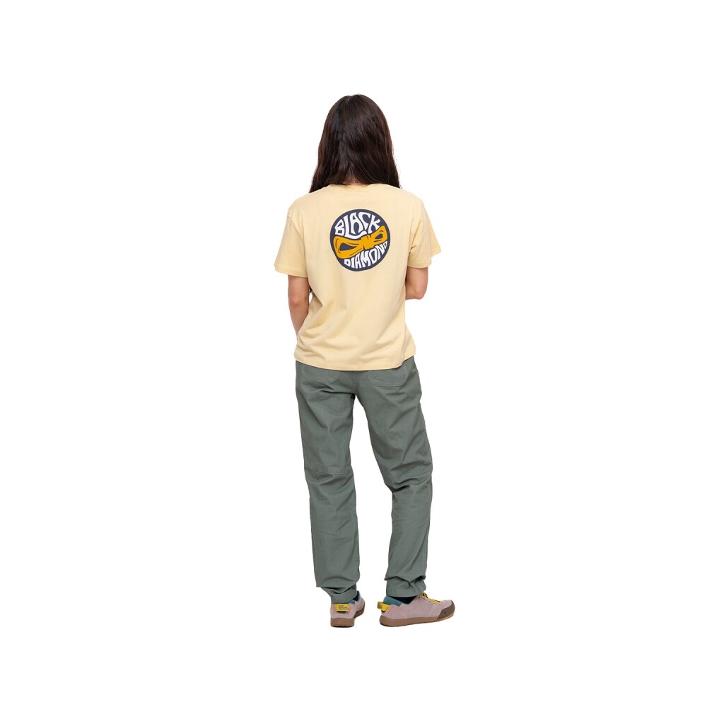 블랙다이아몬드,로프 뱃지 티 WOMENS