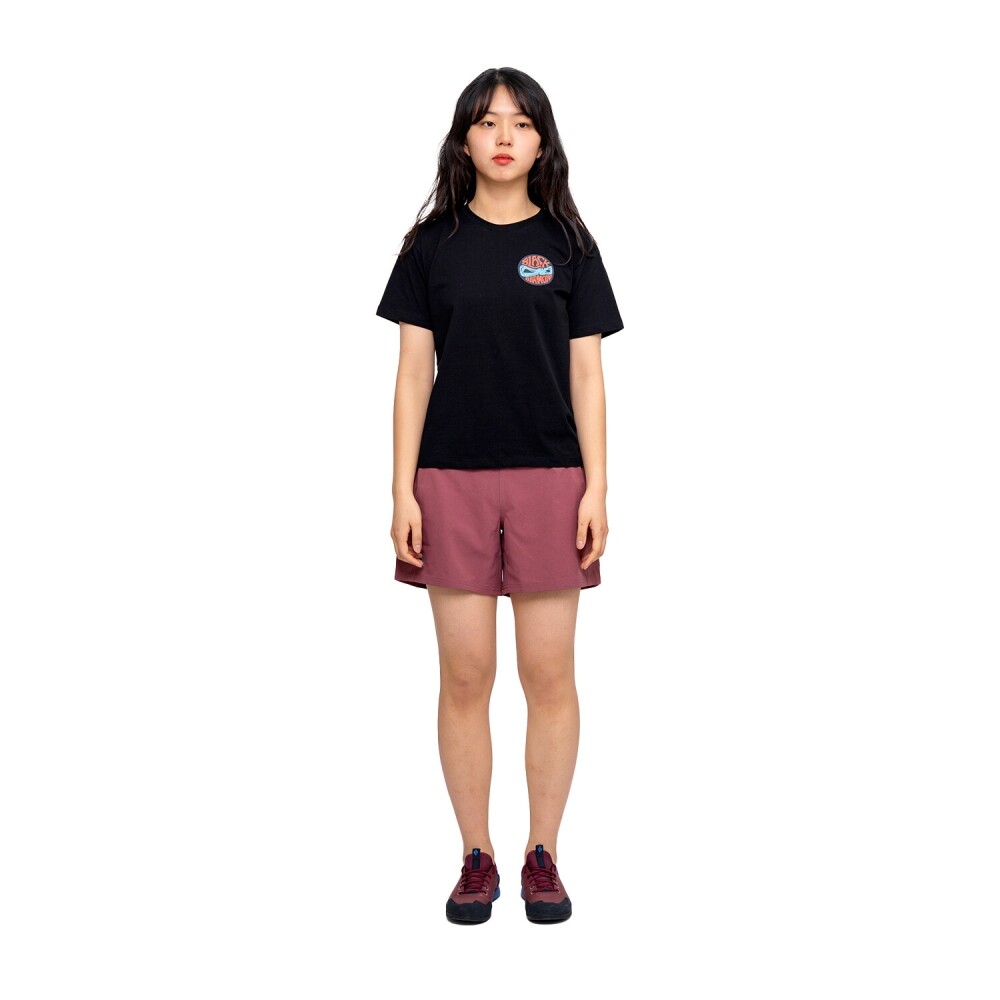 블랙다이아몬드,로프 뱃지 티 WOMENS