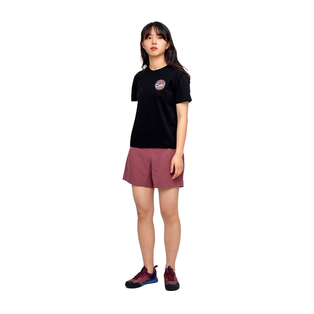 블랙다이아몬드,로프 뱃지 티 WOMENS