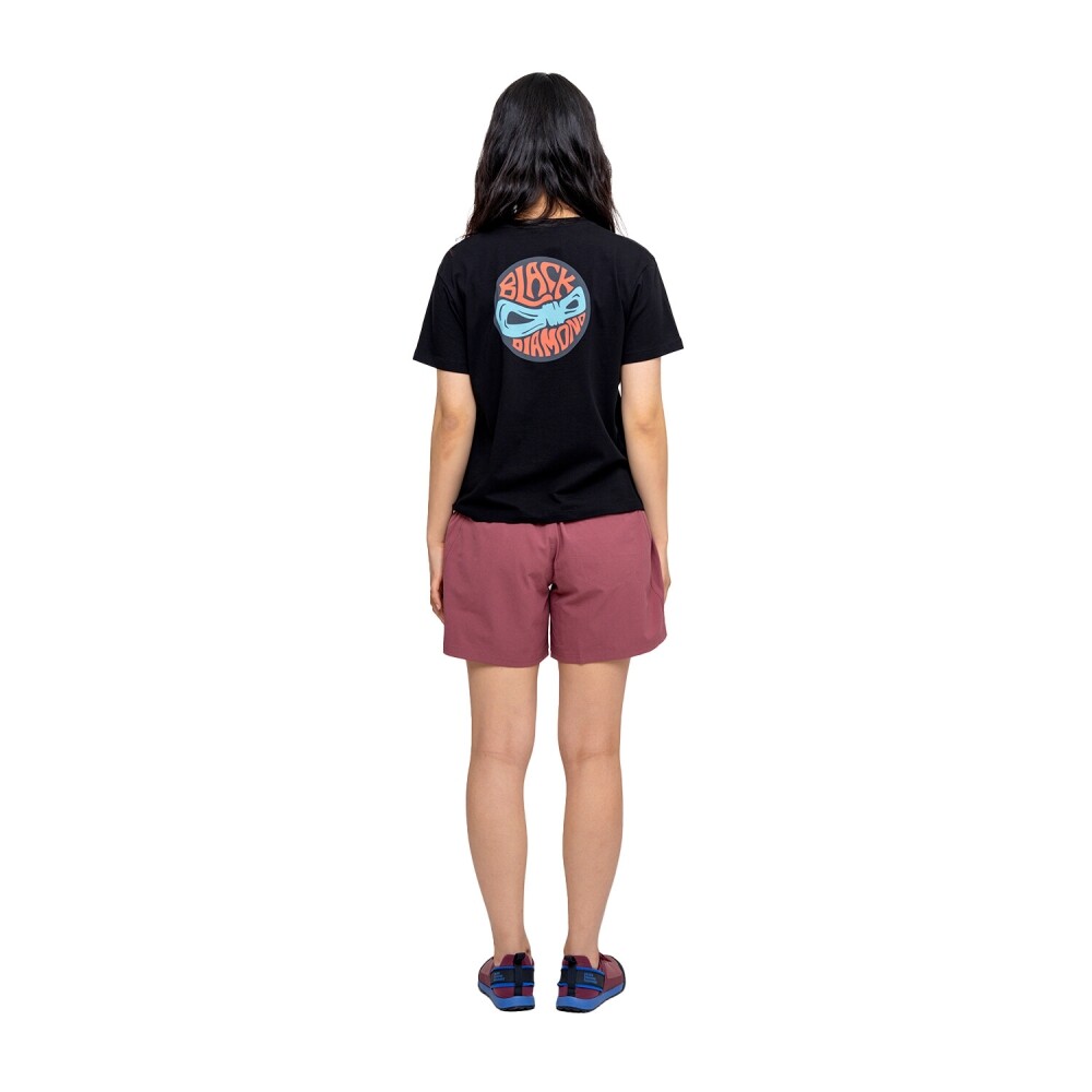 블랙다이아몬드,로프 뱃지 티 WOMENS