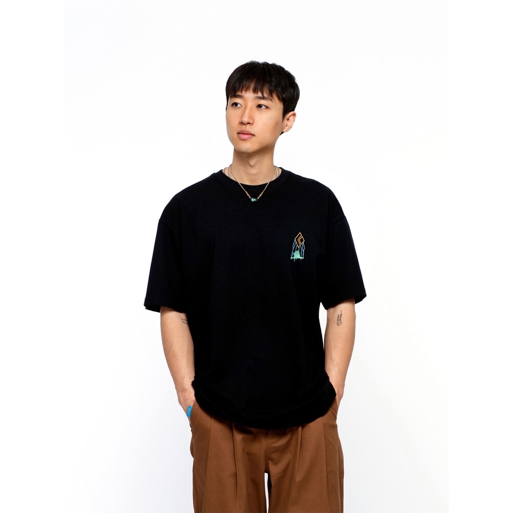 블랙다이아몬드,블랙 웨이브 티 BK