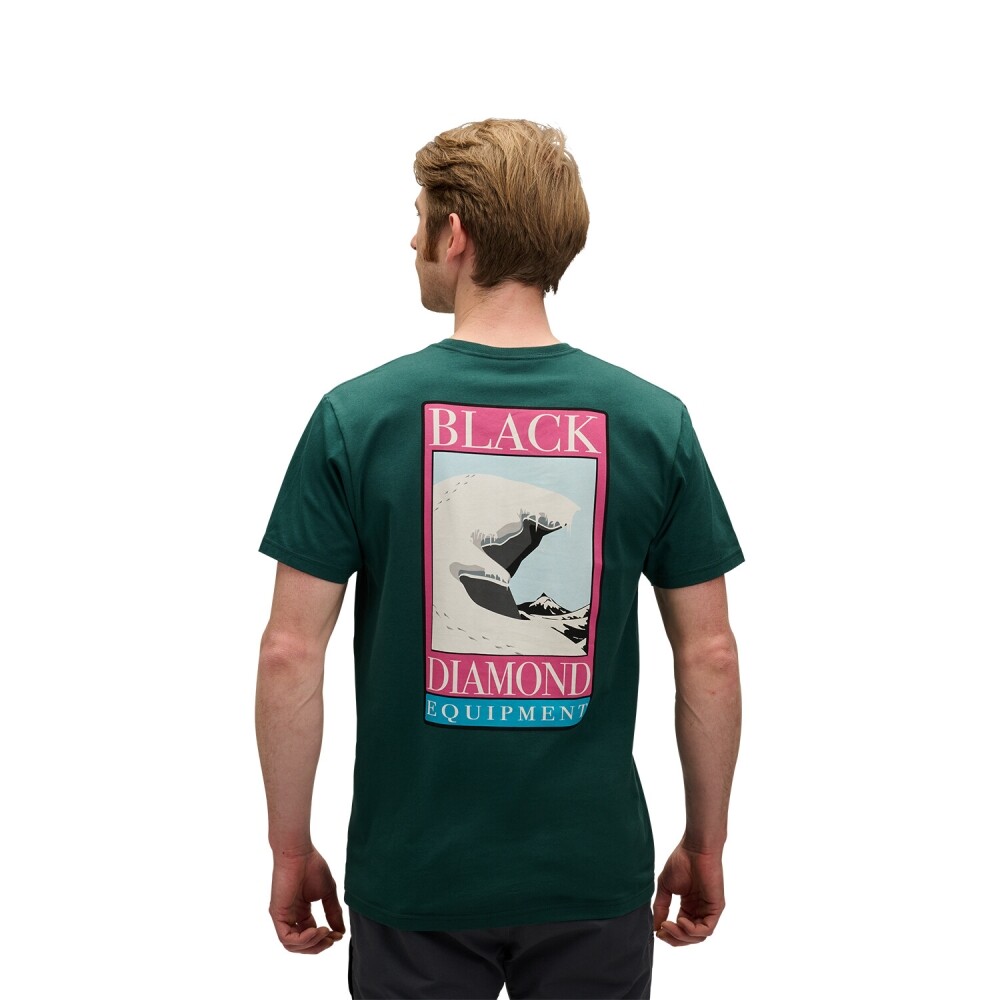 블랙다이아몬드,스키 그래픽 1 티 MENS
