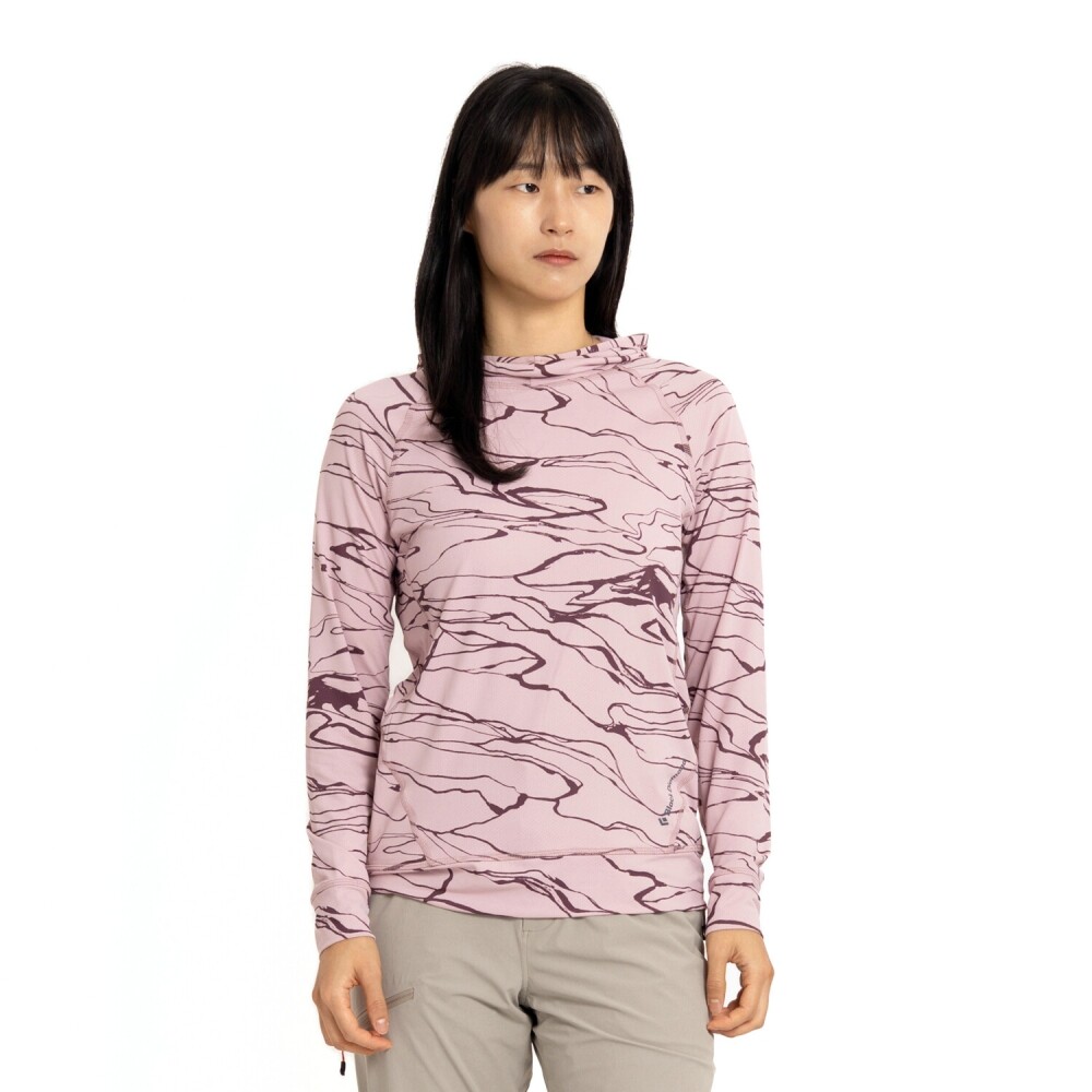 블랙다이아몬드,알펜글로우 후디 WOMENS